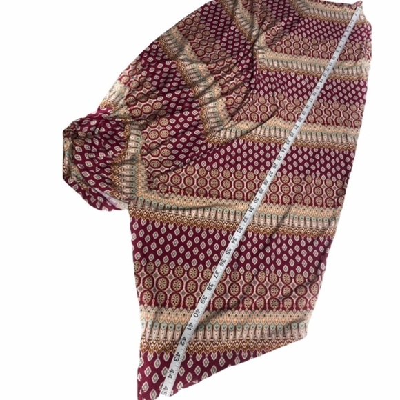 Maurice’s maxi Dress Sleeveless Adjustable straps Handkerchief hem size 0X - Picture 9 of 11